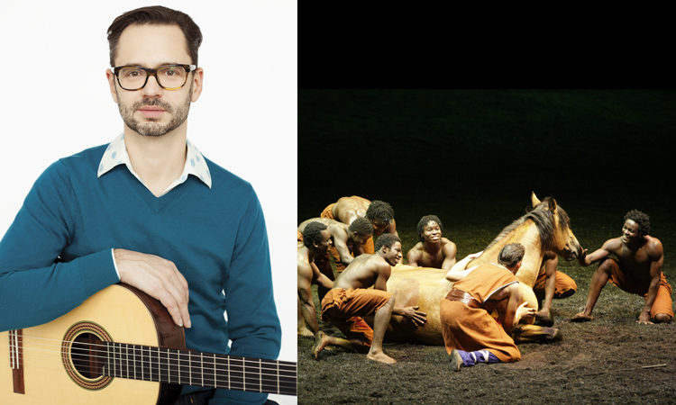 Antoine Berthiaume Making a Living as a Classical Guitarist Cirque du Soleil Cavalia Classical Guitar Magazine