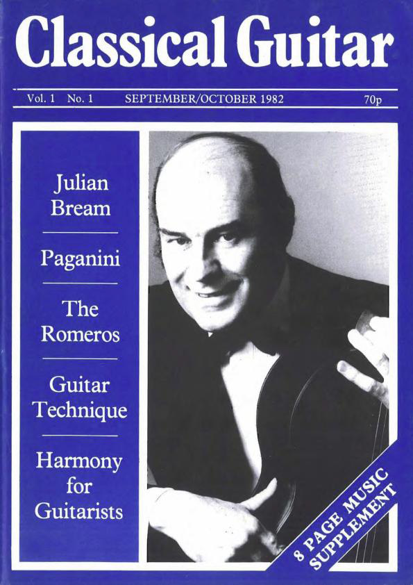 classical guitar issue 01 cover
