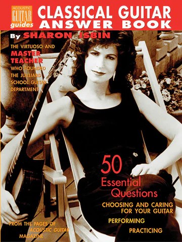 classical guitar answer book by sharon isbin