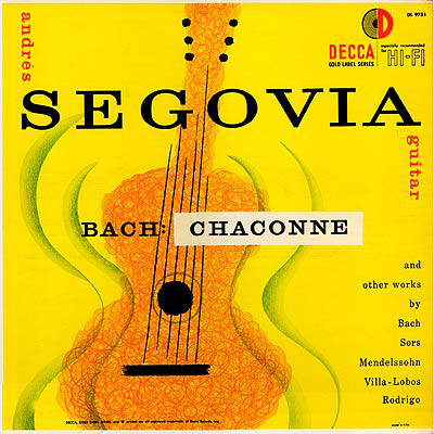 segovia Decca DL 9751