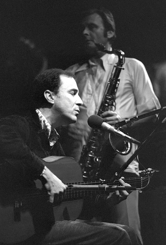 Joao Gilberto and Stan Getz in San Francisco. Photo by Tom Copi